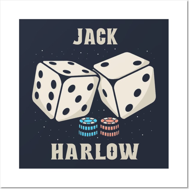 Dice Jack Harlow Wall Art by Hsamal Gibran